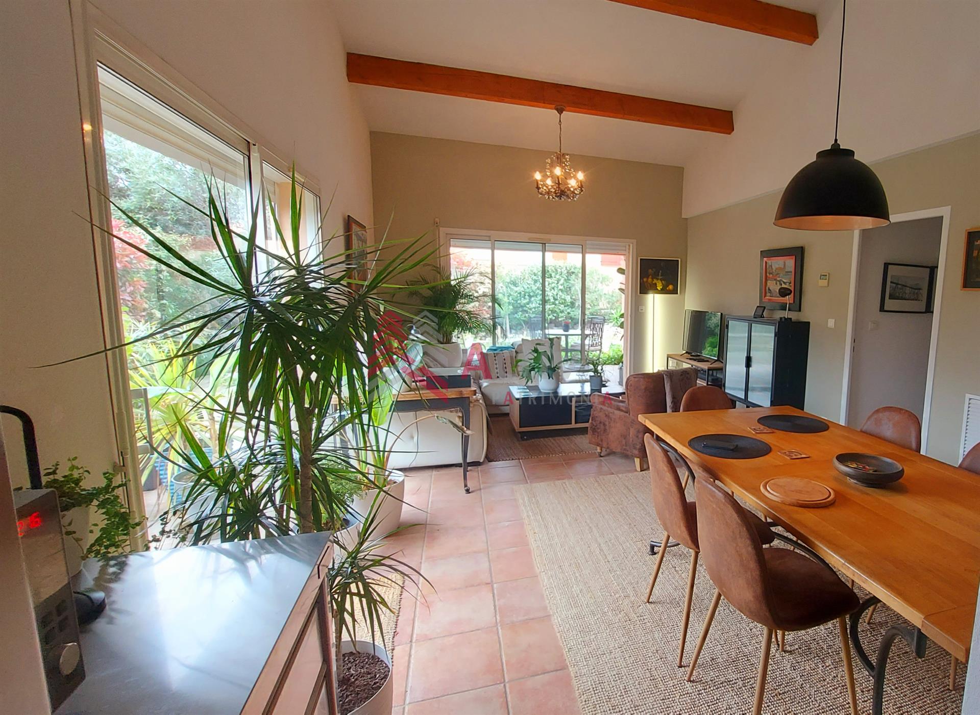 Single-Story 4-Room Villa With Garden And Pool Fitou