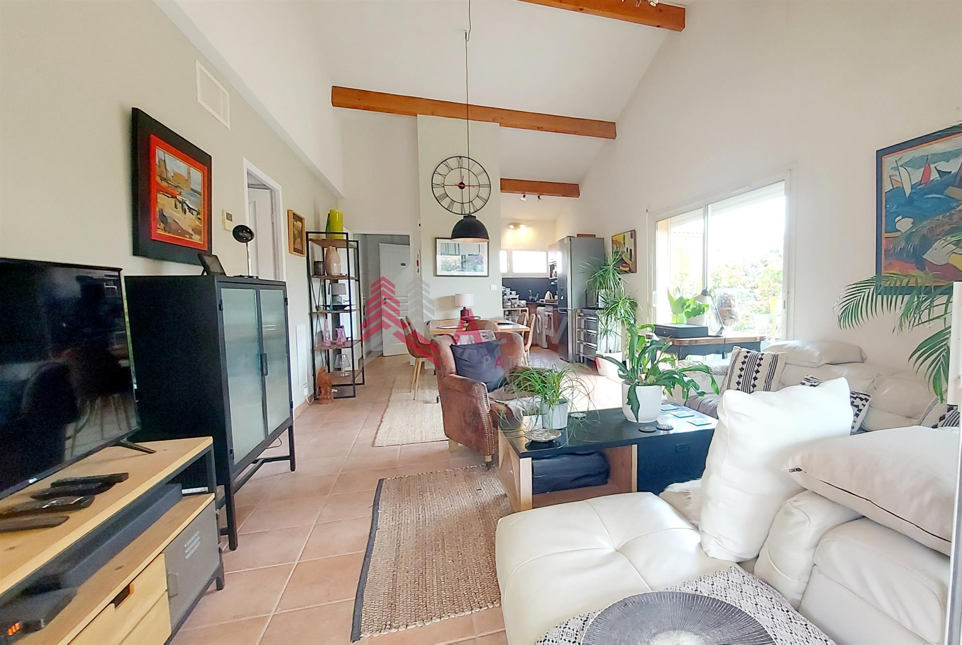 Single-Story 4-Room Villa With Garden And Pool Fitou