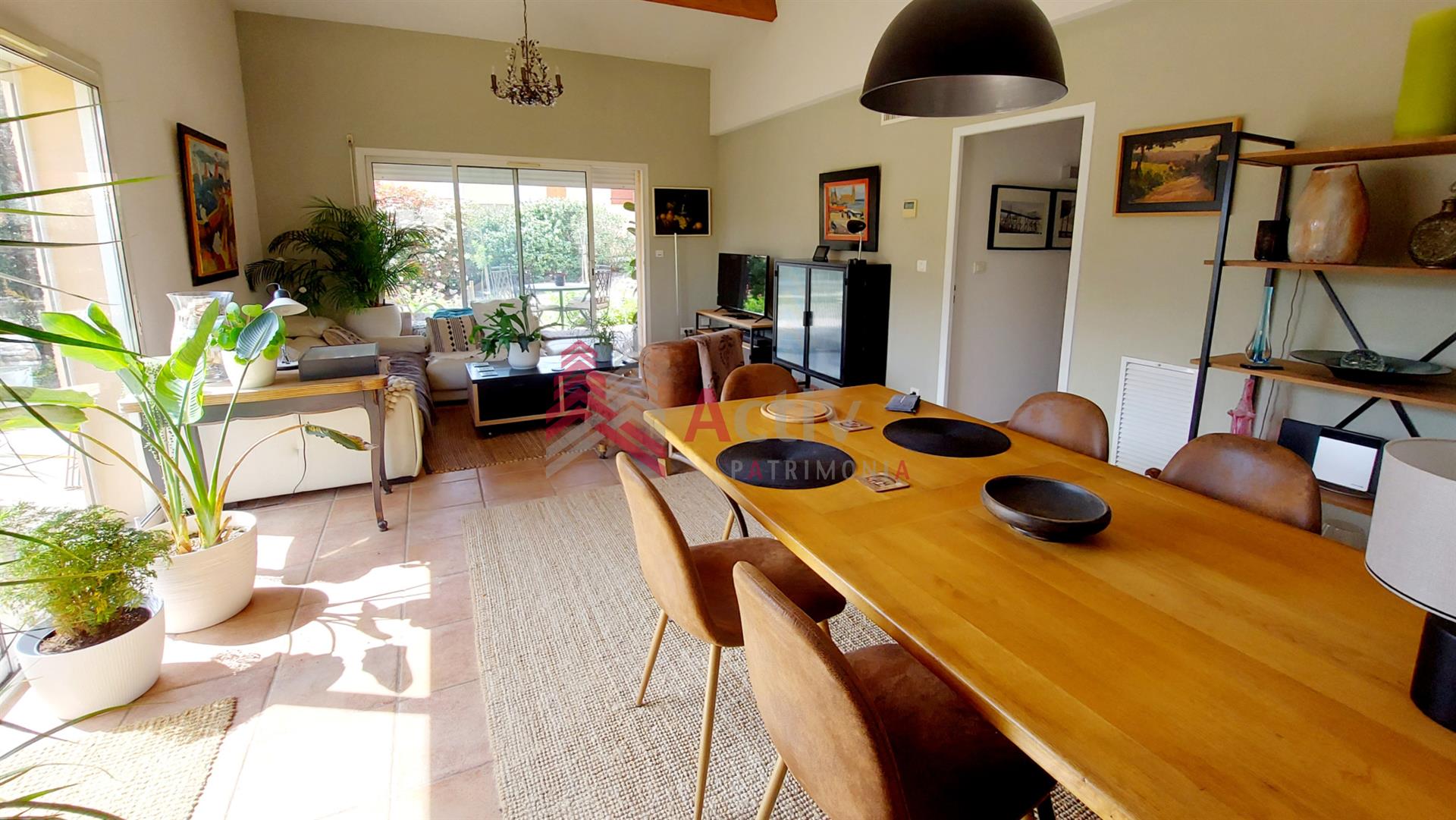 Single-Story 4-Room Villa With Garden And Pool Fitou