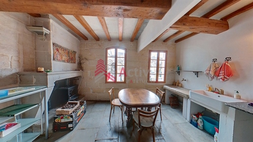 Atypical Provencal Village House to Renovate in Barbentane, Bouches-du-Rhône