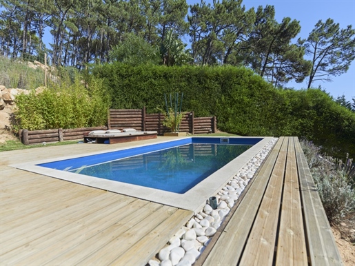 Contemporary villa for sale, garden sea view, in Janes - Malveira
