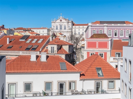 2 bedroom flat, private condominium, garage, Santa Catarina, Chiado