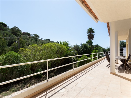 Villa 4 suites, garden and terraces sea view, Malveira da Serra