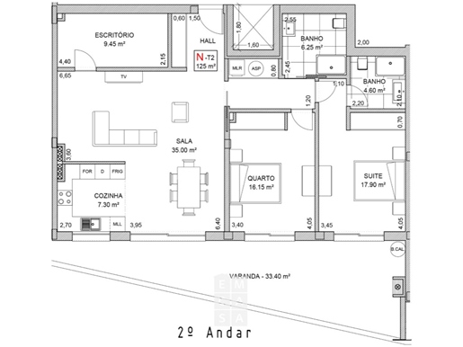 Appartement 2 + 1 Slaapkamer Te Koop Oliveira de Azeméis