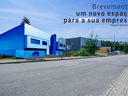 Industrial Pavilion for construction, at Zi do Perm in Santa Maria da Feira.