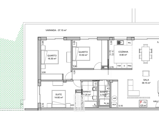 Novos apartamentos T3 em Loureiro, Oliveira de Azeméis