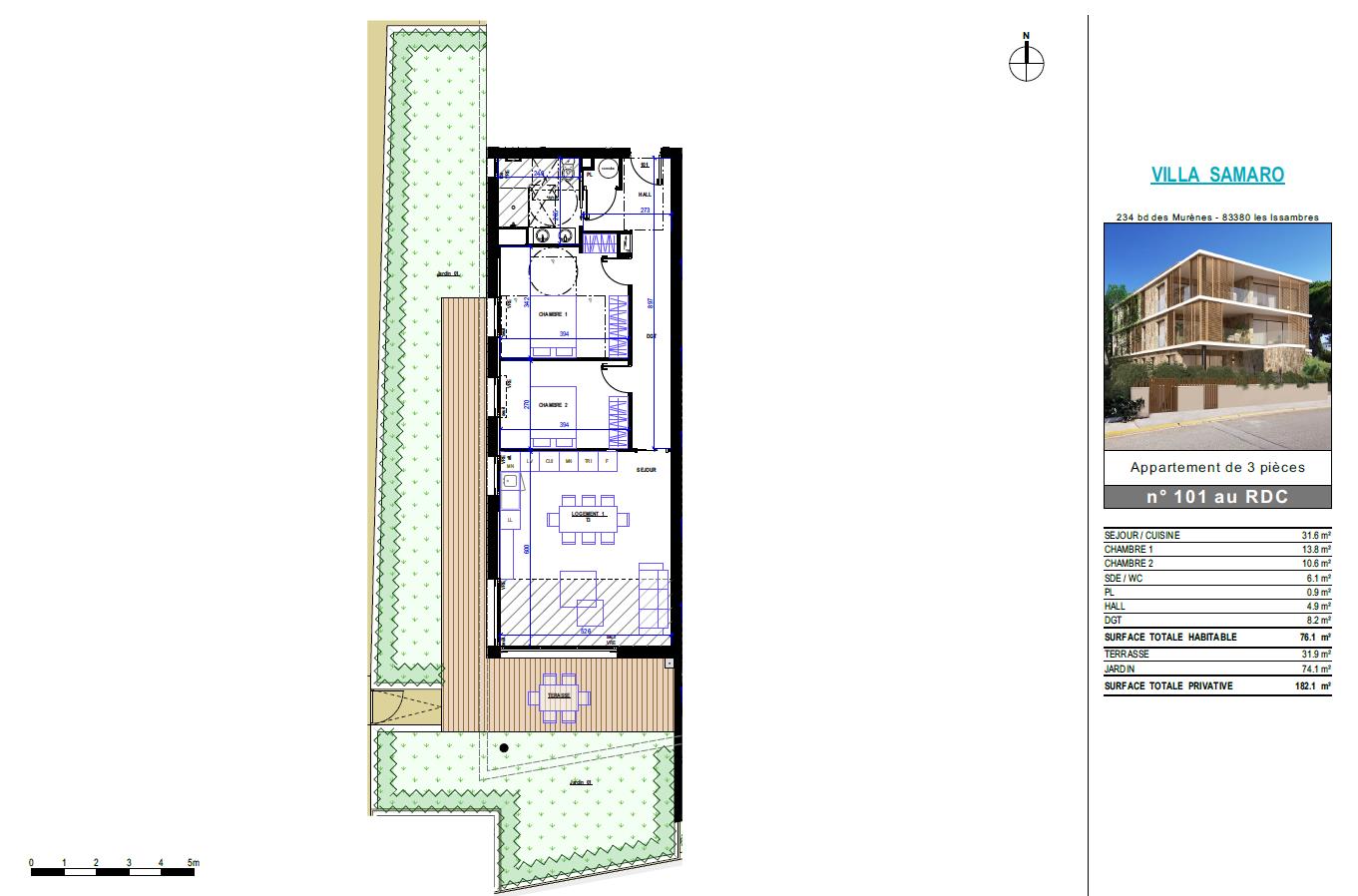 New T3 apartment