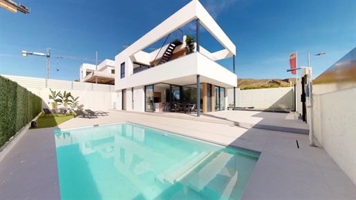 Neu gebaute Villa mit Meerblick in Finestrat