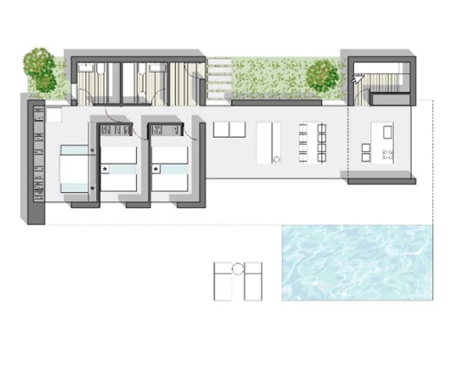 Moderne Neubauvilla zum Verkauf in Denia