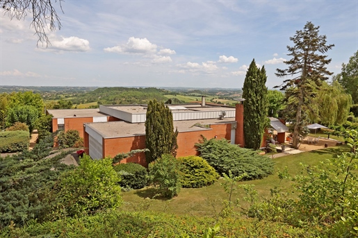 Puygouzon - Villa d'architecte 400m² avec vue panoramique