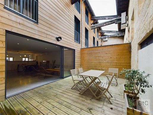 Loft avec 4 chambres, terrasse et garage