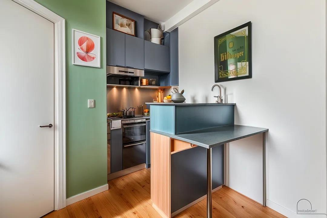 Large bright T2 bell on the 1st and last floor of a small condominium