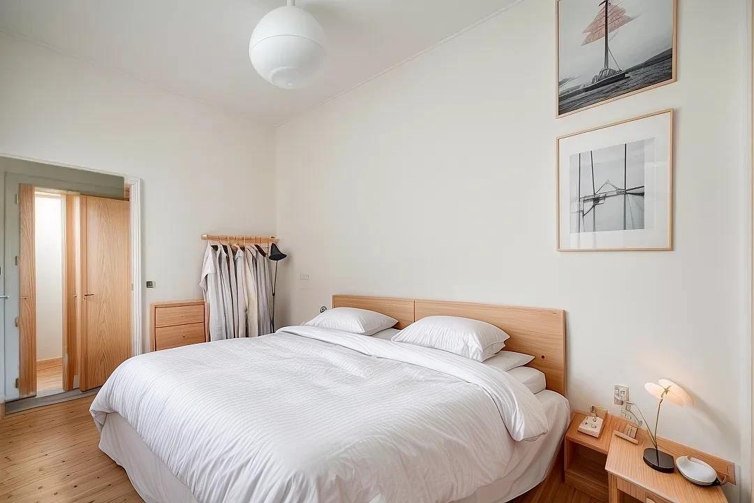 Large bright T2 bell on the 1st and last floor of a small condominium