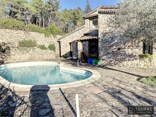 Magnifique maison en pierre avec piscine et vue panoramique