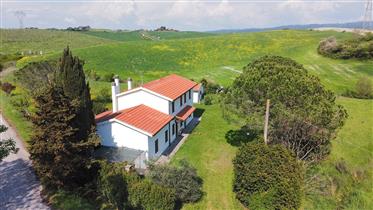 Wiejski dom na wzgórzach Pizy, zaledwie kilka minut jazdy autem od morza Castiglioncello