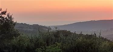 Očarujúca vila s panoramatickým výhľadom na vidiek Castellina Marittima