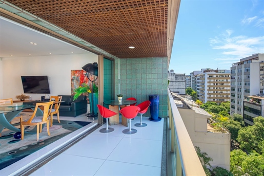 Rio133 - Fantastische Wohnung mit Blick auf das Meer in Ipanema