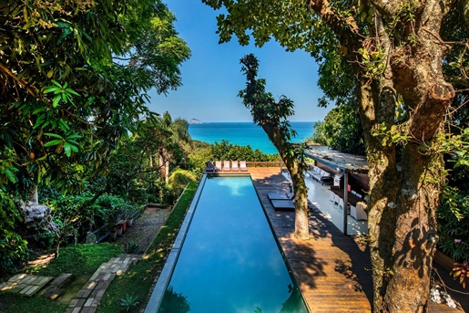 Rio002 - Villa de luxe avec vue mer et piscine à Joá