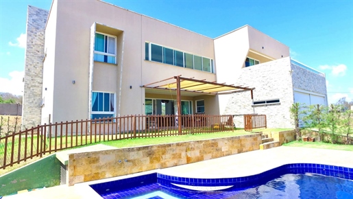 Cea052 - Encantadora villa de 5 cuartos con piscina en Cumbuco