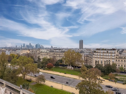 Par067 - Penthouse de lujo en Chaillot con vistas y comodidades exclusivas