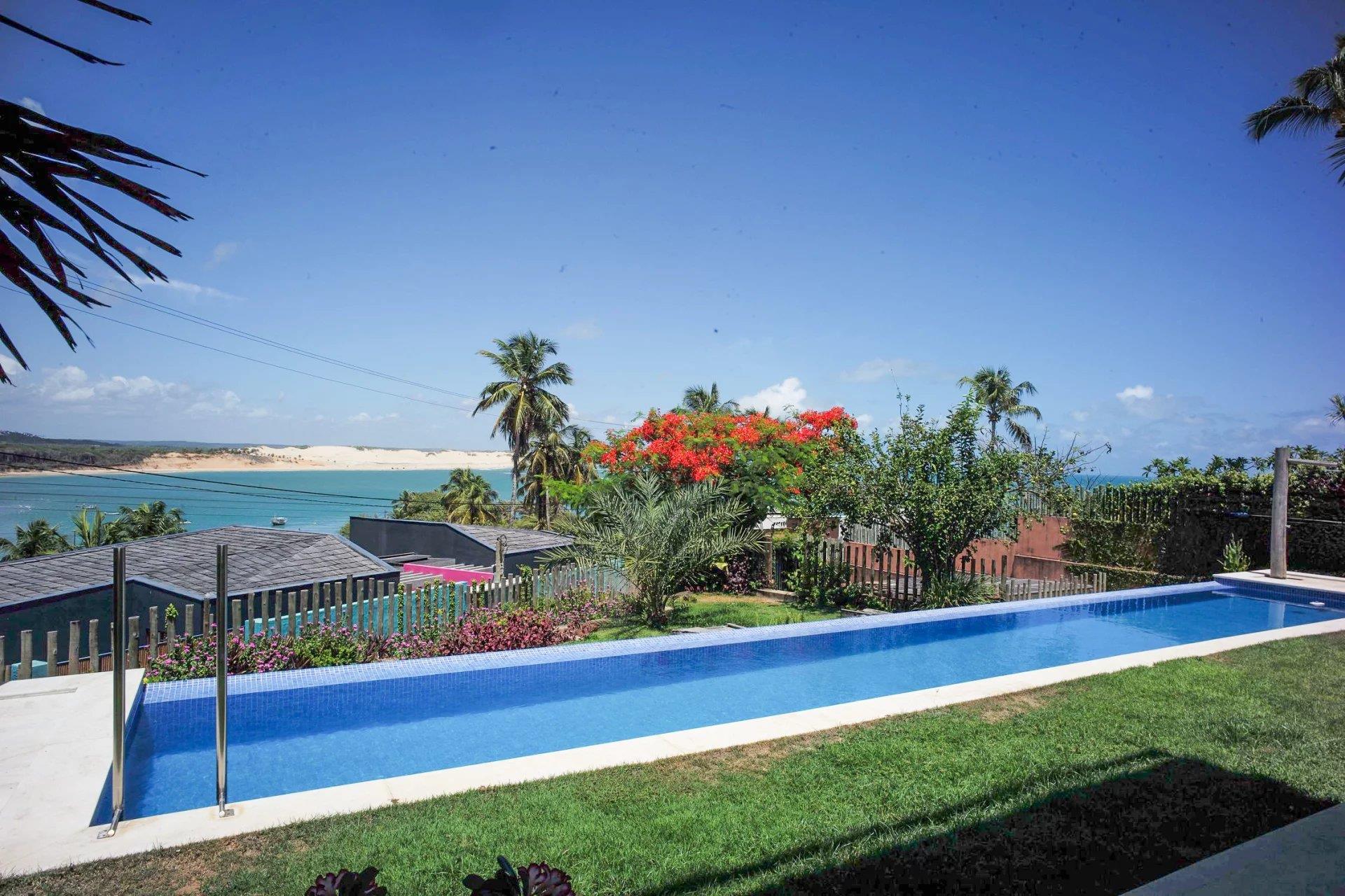 Pip012 - Beautiful house overlooking the sea in Tibau do Sul