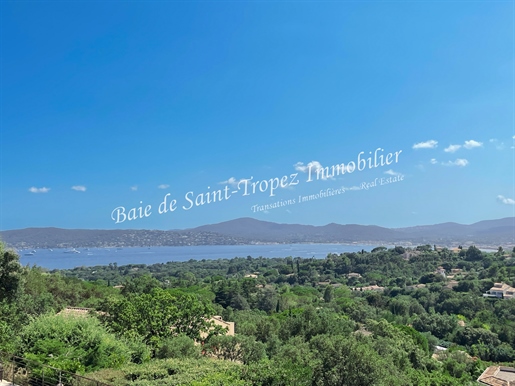 Villa with breathtaking panoramic view of the Gulf of Saint-Tropez