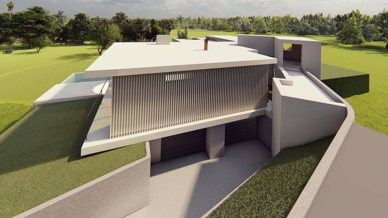  Eigentijdse villa met 4 slaapkamers en uitzicht op zee in Loulé