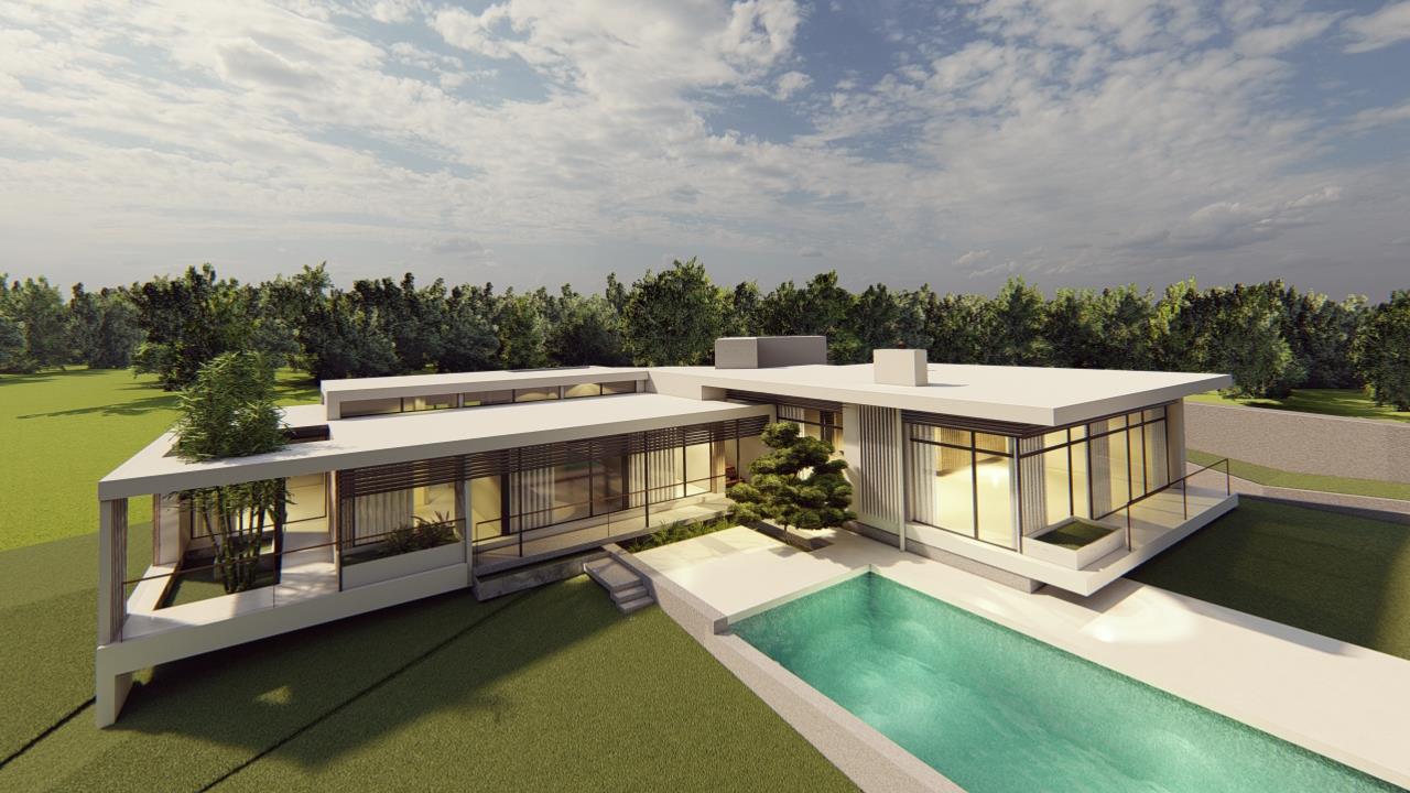  Eigentijdse villa met 4 slaapkamers en uitzicht op zee in Loulé