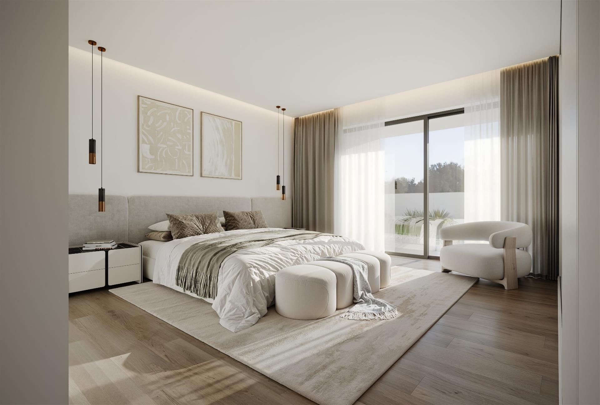 Marvellous modern villa with pool and large garden