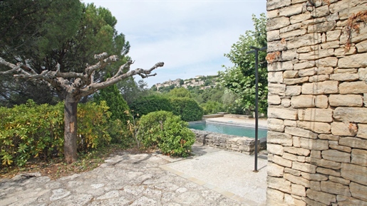Contemporary Village House With Swimming Pool And Amazing Views Of The Village And The Plain