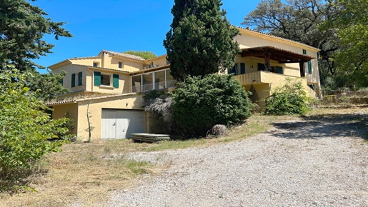 Nyons - Old farmhouse of the seventeenth, panoramic view, in the heart of 22 hectares of olive tree