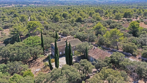 Converted sheepfold, swimming pool and numerous outbuildings on 3 hectares of land