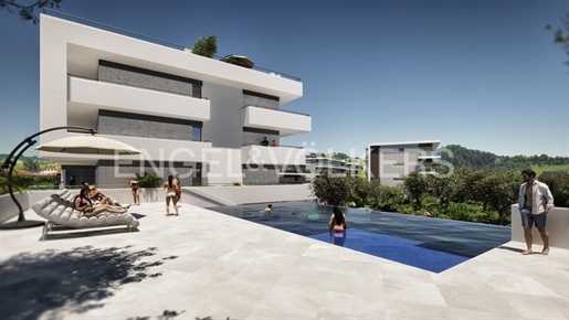 Moderne, hochwertige 2-Sz Neubau-Wohnung in ruhiger Wohngegend in Portimão