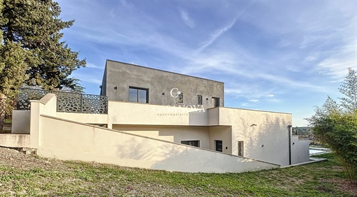 Proche Pézenas - Villa contemporaine 390 m2 - 6 chambres - superbe vue