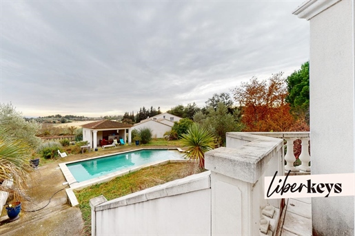 Magnificent house 250m² living space on 2100m² land + swimming pool and summer kitchen Saint George