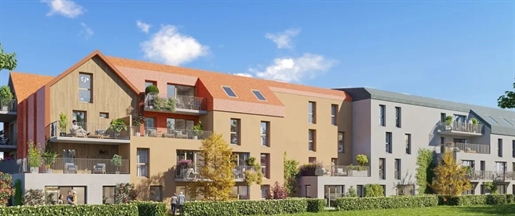2-room apartment 49,50 m² - 264,600 € - Residence Semaphore 14600 Honfleur