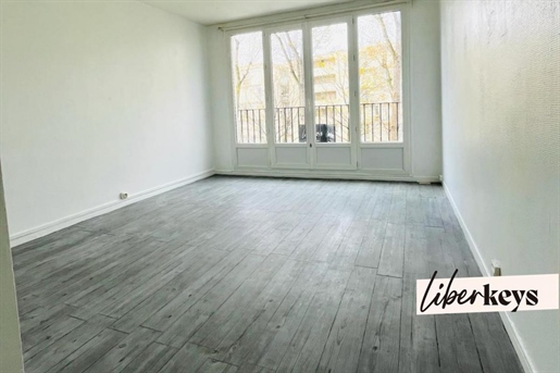3-room apartment of 58.03m² located at 14 Avenue Claude Debussy in Gennevilliers