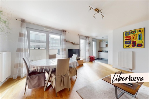 3-room apartment of 71m² in recent residence not overlooked | Henri Barbusse Street | Gennevilli