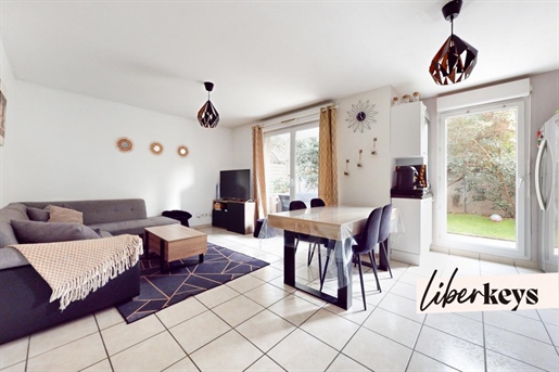 T4 apartment of 76m² with private garden and garage in the basement - Vaulx-en-Velin village