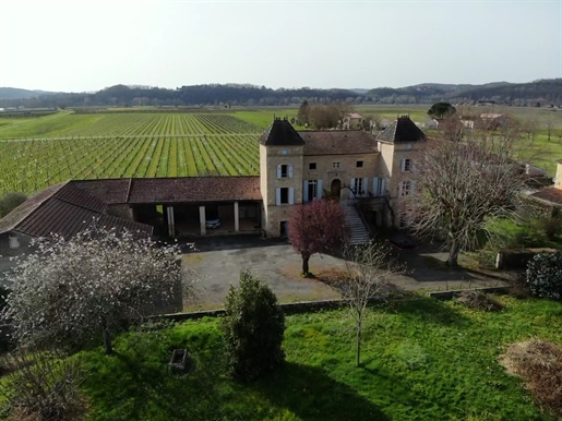 Mansion With Outbuildings And Vineyards