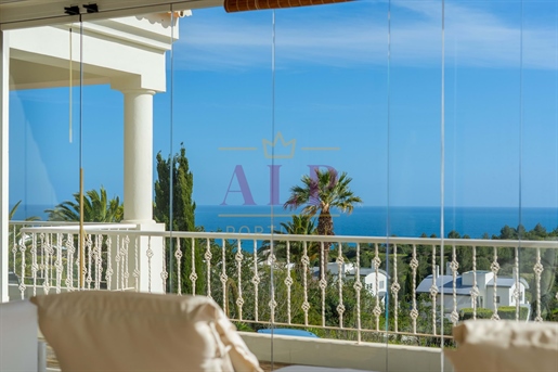 Villa met panoramisch uitzicht op zee in Cabanas Beach - Burgau