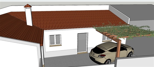 Detached 2 bedroom house and single storey under construction, located in