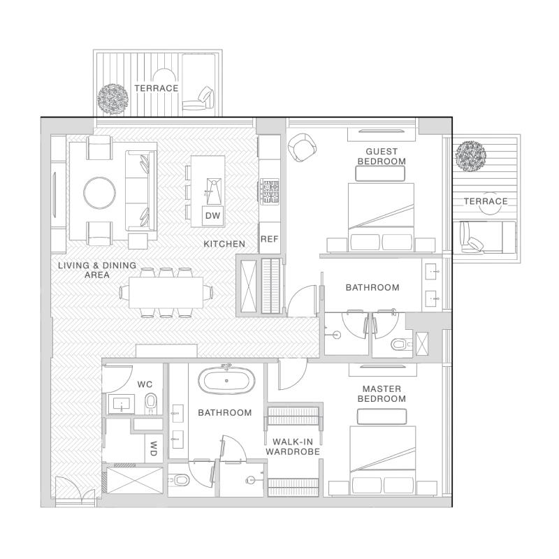Nobu Residences Al Marjan Island