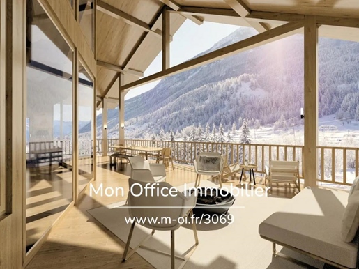 Referentie: 3069-Mbe - Luxe chalet in Le Monêtier-les-Bains - 315m2 op 1600m2 met uitzicht op Serre