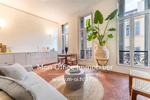Referenz: 3778-Cla. - 3-Zimmer-Wohnung in Marseille 6. Arrondissement (13006)