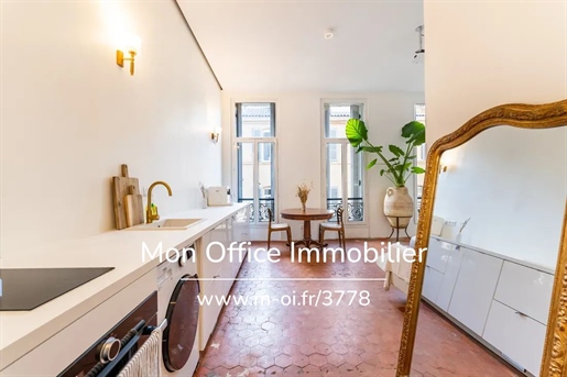 Referenz: 3778-Cla. - 3-Zimmer-Wohnung in Marseille 6. Arrondissement (13006)
