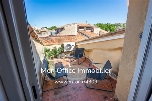 Referenz: 4309-BGA. - 2-Zimmer-Wohnung in Aix-en-Provence (13100) - Terrasse - Aussicht