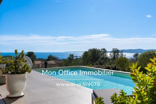 Référence : 4076-Sic - Exceptionnelle villa vue mer panoramique St Raphael
