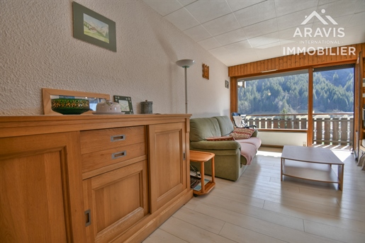 2 bedroom apartment in the center of Grand-Bornand village