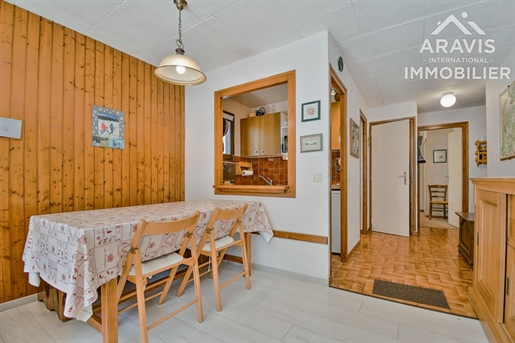 2 bedroom apartment in the center of Grand-Bornand village